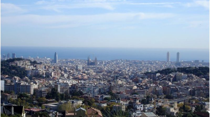 vue de barcelone