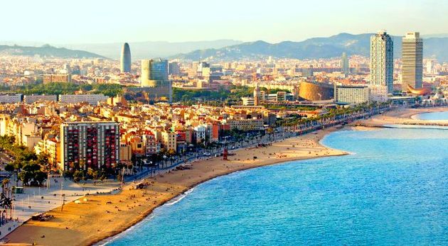 plage de barcelone