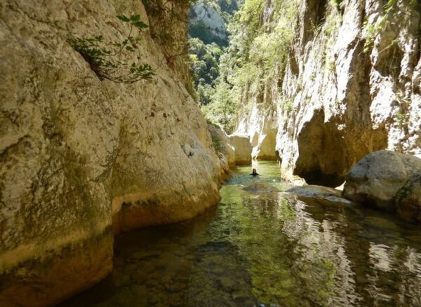 Canyoning à Galamus