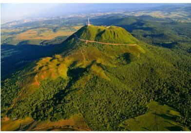 montgolfière au volcans d’Auvergne