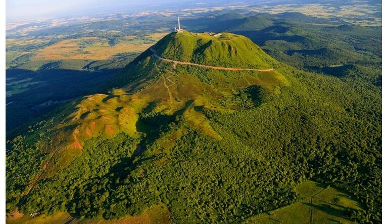montgolfière au volcans d’Auvergne